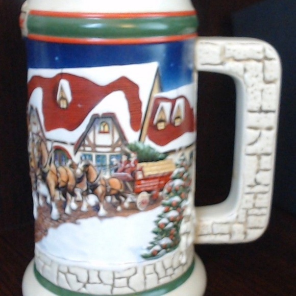1998 Budweiser Grant's Farm Holiday Beer Stein - Picture 5 of 5